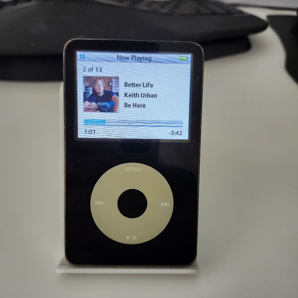 Apple iPod Classic 5th Gen 256GB iFlash Mod | Black & White | Tested Working